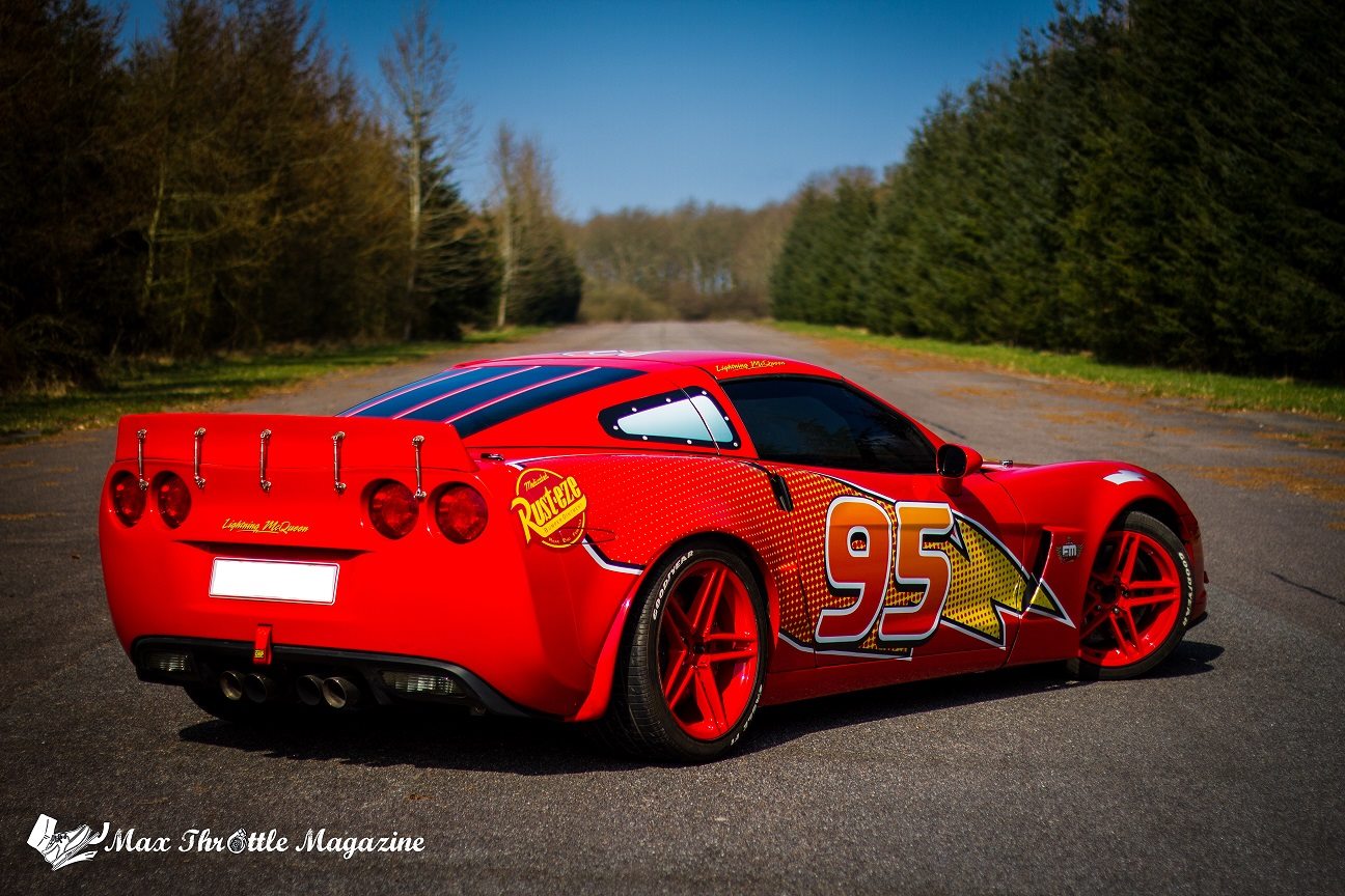 Chevrolet Corvette c6 молния